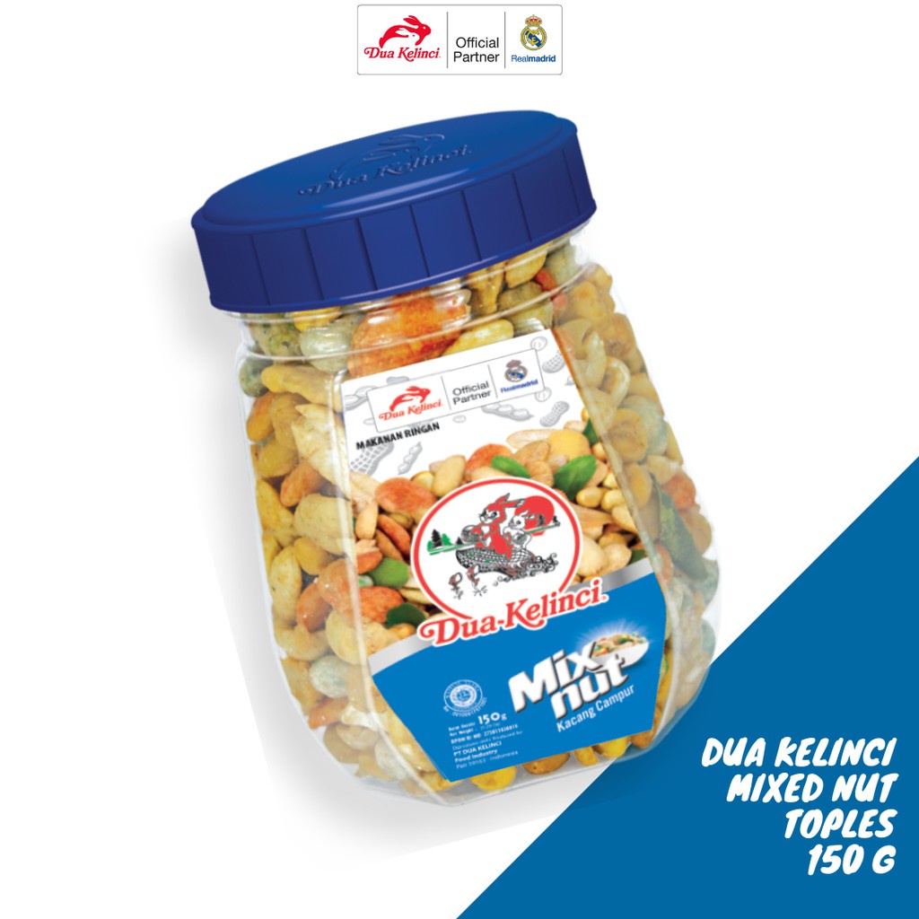 

DUA KELINCI MIX NUTS JAR 150gr