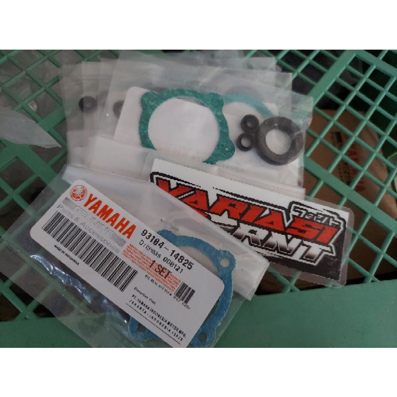 Seal + Paking Pompa Oli Samping RX King lama Original Ori