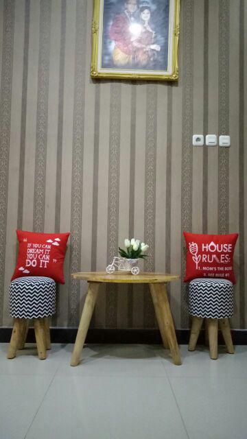 Stool Teras Minimalis, Free Ongkir