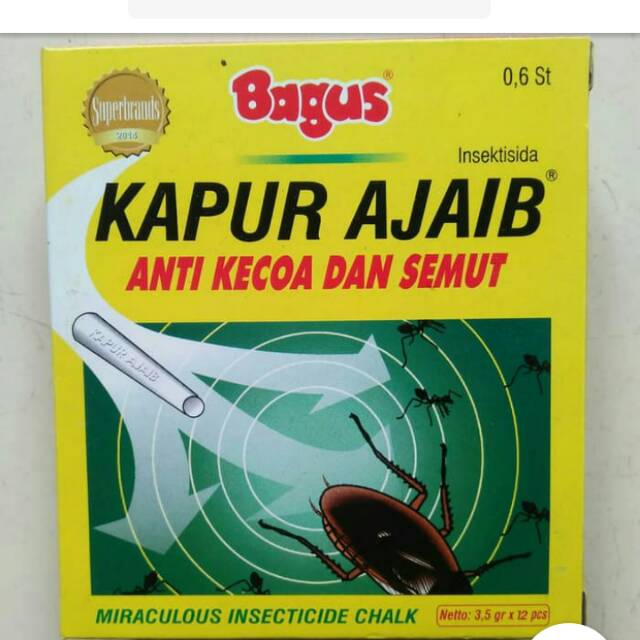 Kapur Ajaib Bagus isi 6 box*2pcs