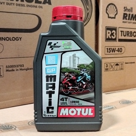 OLI MESIN MOTOR MATIC MOTUL GP MATIC 10W-40 1 LITER