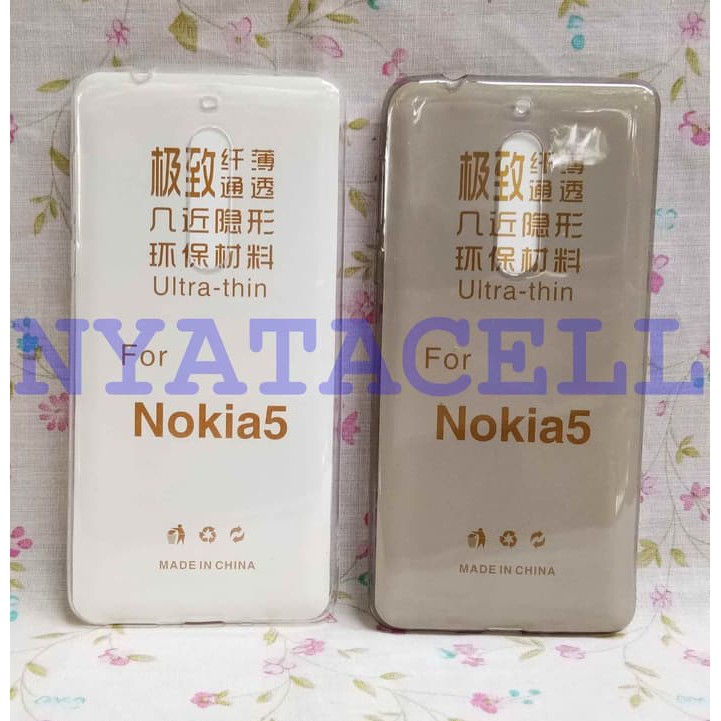 Case Ultrathin Nokia 5 /Ultra Thin/Softcase/Silikon/Jelly dari Aksesoris HP Ku..