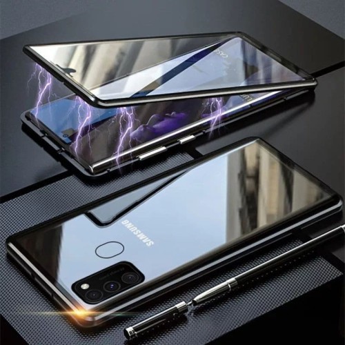 Case Magnetic Depan Belakang Kaca 360 Derajat Premium Glass Iphone 12/12 Pro/12 Pro Max/12 Mini