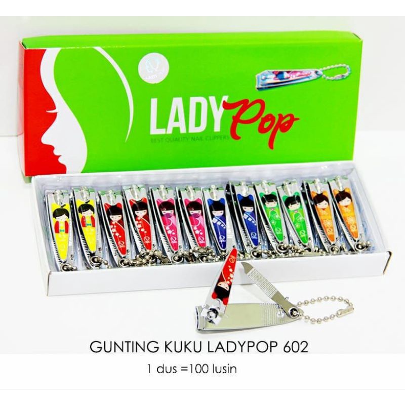 (1PCS)GUNTING KUKU LADYPOP 602