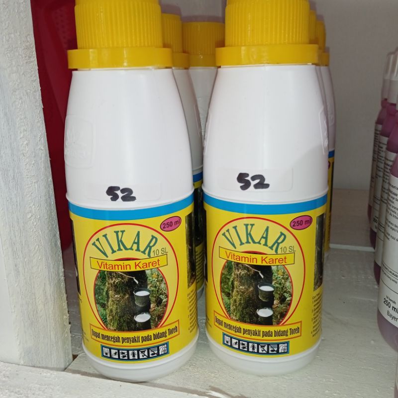VIKAR 10 SL VITAMIN KARET 250ML