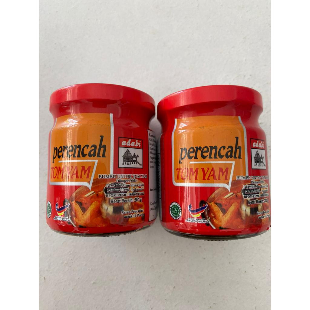 

Adabi Bumbu Perencah Tomyam botol kaca 200 gr