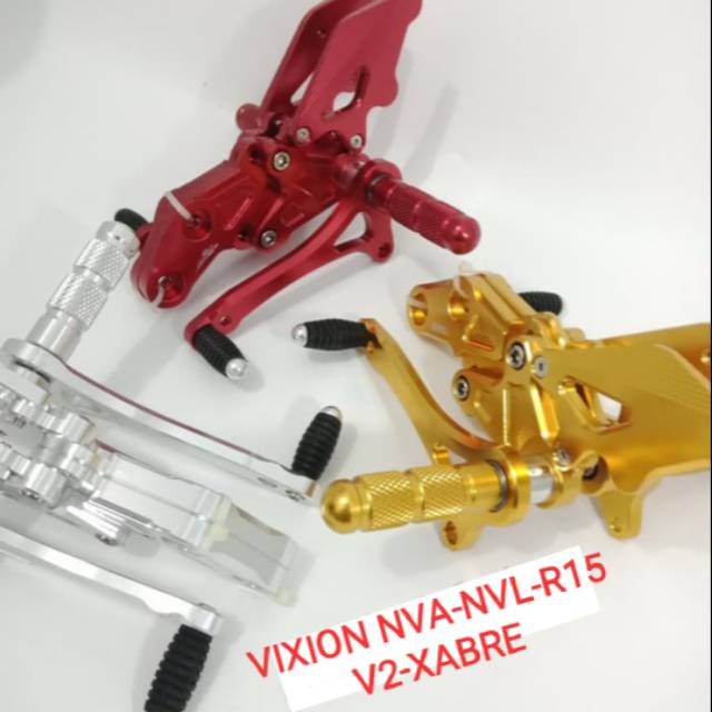 Footstep Underbone Model Nui Sato Vixion New Nvl Nva R15 V2 Xabre