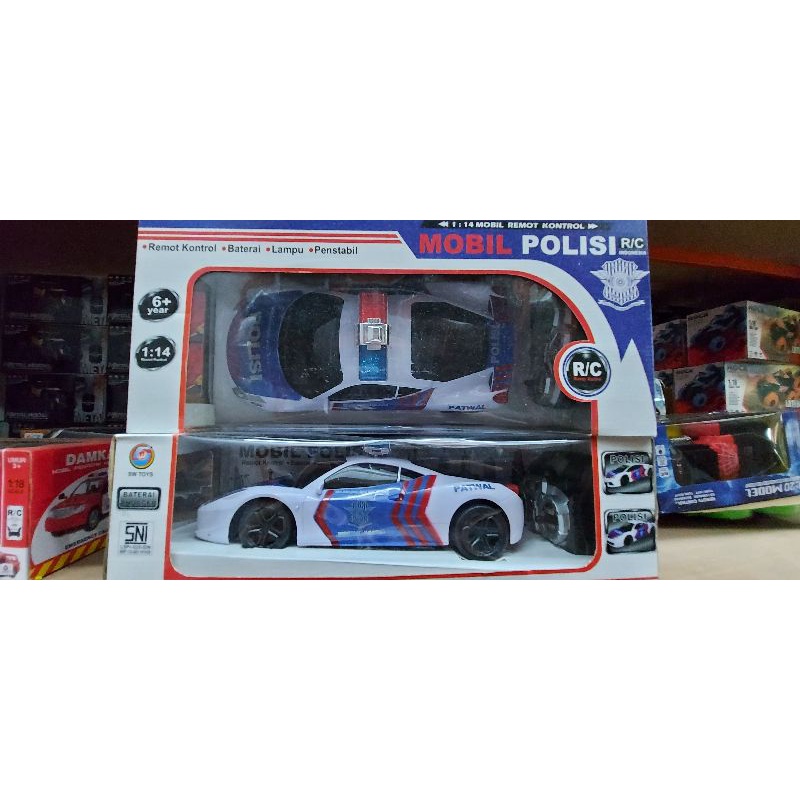 mobil remot polisi cas besar dus