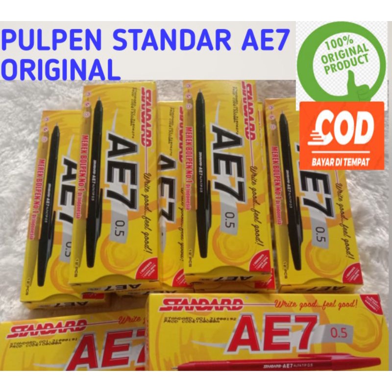 

ballpoint Pulpen standar AE 7
