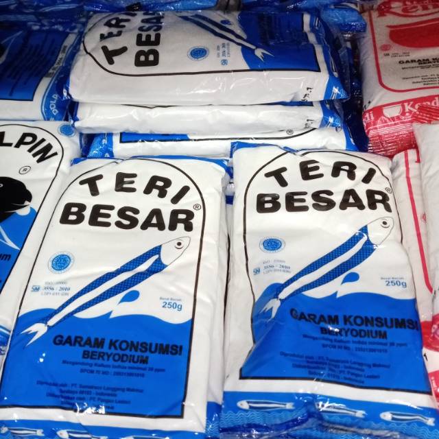 

GARAM TERI BESAR BERYODIUM 250 gram