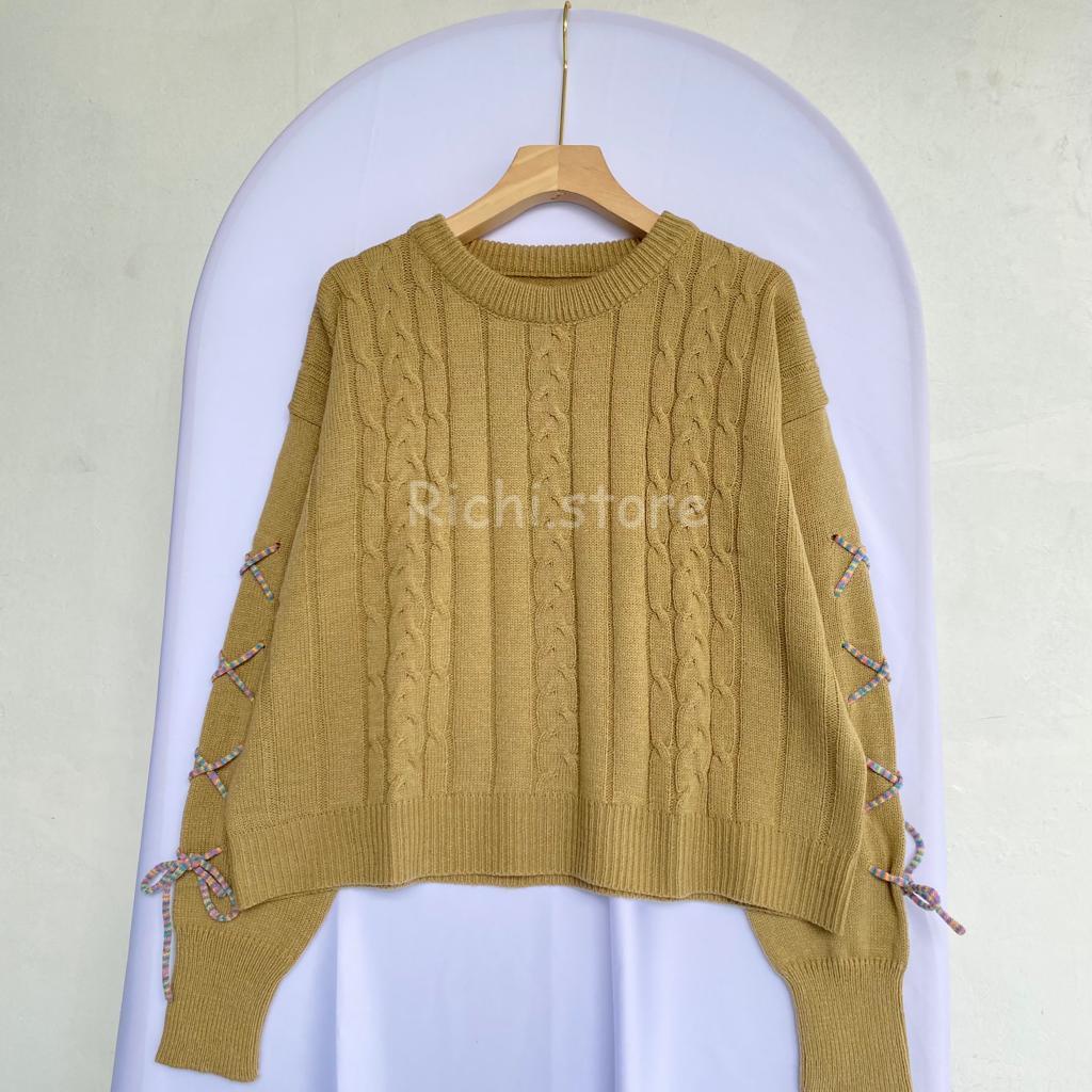 ARINKA BLOUSE CABLE TALI TERBARU