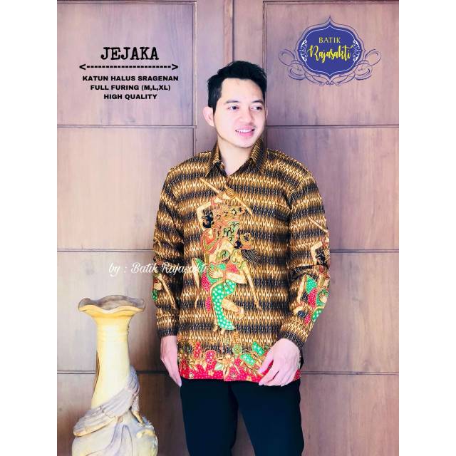 JEJAKA Batik Solo Asli Katun Halus Sragenan Full Furing Murah