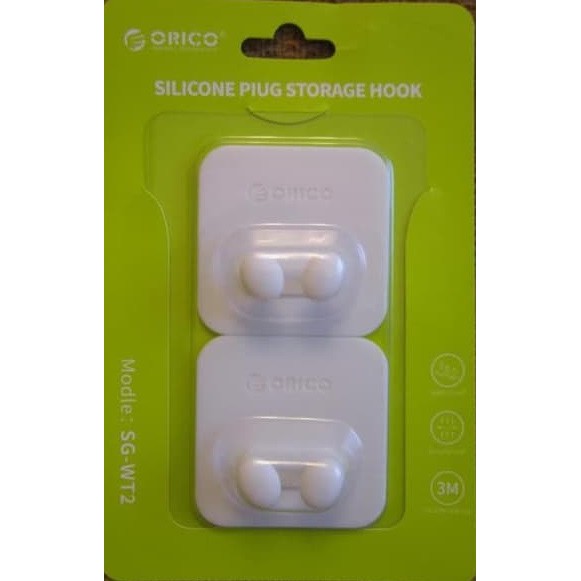 Silicone Storage Hook orico SG-WT2 - wall hanger - Gantungan tempel dinding tembok multifungsi