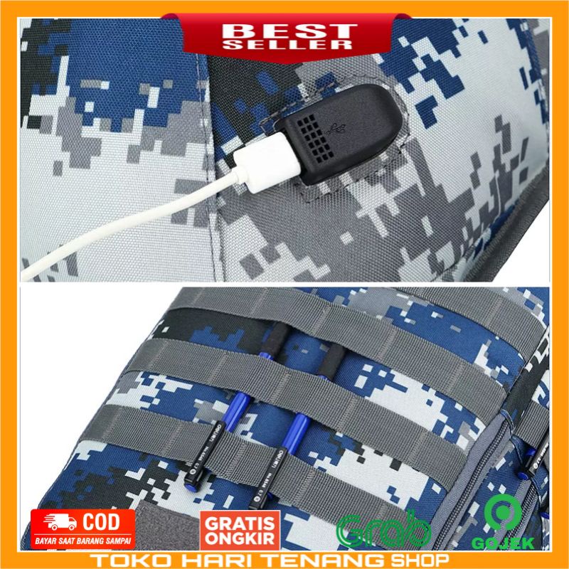 TAS RANSEL OUTDOOR / TAS RANSEL USB / TAS RANSEL TACTICAL 076 /TAS IMPORT
