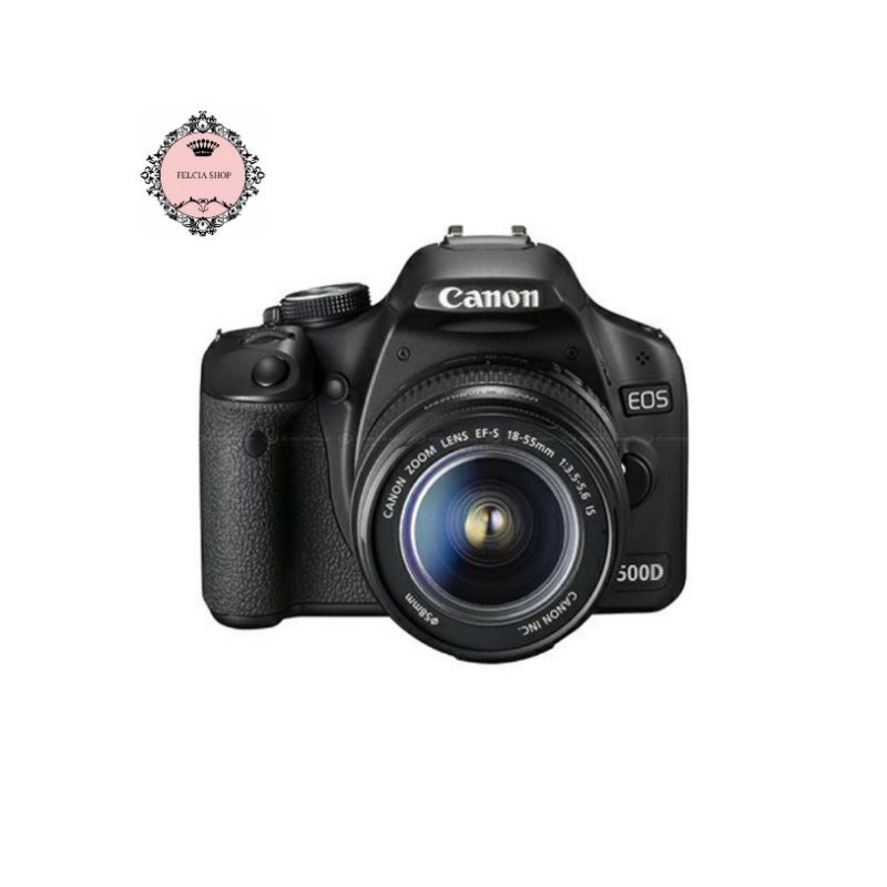 Canon Eos 500D + Lensa Second