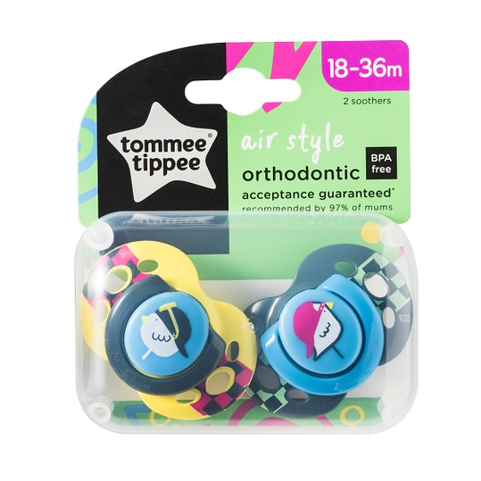 Tommee Tippee Air Style Orthodontic Soother / Empeng Bayi