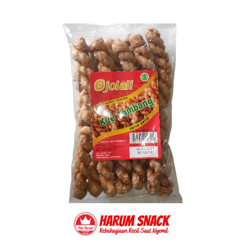 

KUE TAMBANG MANIS 240 gram [Harum Snack Official] SNACK KEMASAN MAKANAN RINGAN CEMILAN CAMILAN