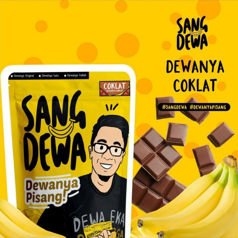 

Sang Dewa Keripik Pisang Rasa Coklat