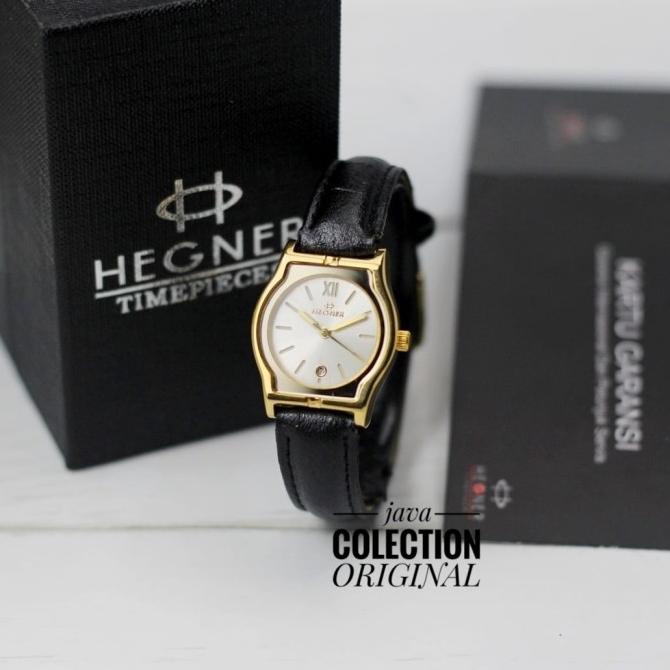 Jam Tangan Wanita Hegner 404 Gold Original