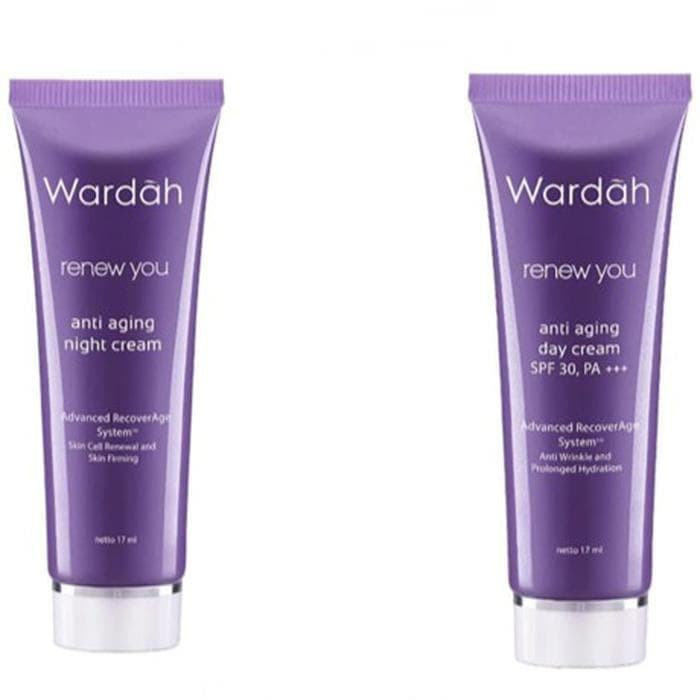 wardah renew you anti aging day cream