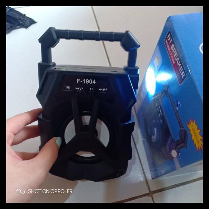 PRODUK MURAH SPEAKER BLUETOOTH SALON MINI JBL F 1904 + SENTER HIGH QUALITY PRODUK LARIS