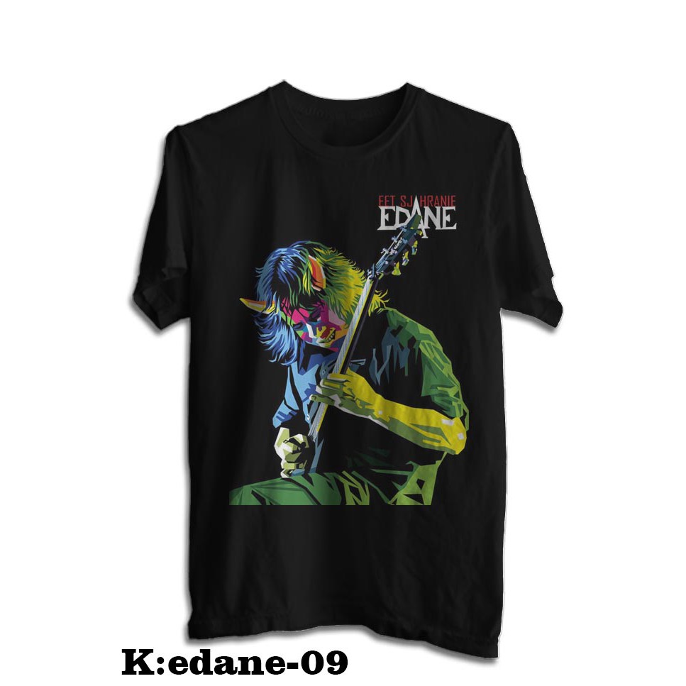 Kaos Sablon Digital Edane Band. COMBED 30S ORIGINAL 100% 