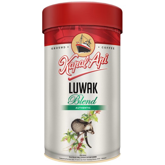 

PROMO HARI RAYA Kapal Api Luwak Blend Coffee 200 gram