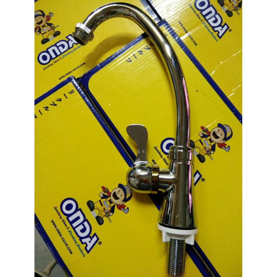 KERAN ONDA ANGSA WASTAFEL / KRAN CUCI PIRING MEJA