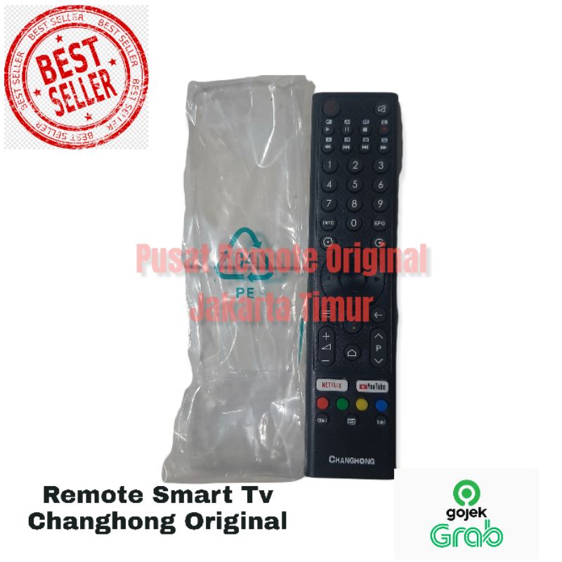 REMOTE REMOT SMART TV CHANGHONG LED ORIGINAL ASLI