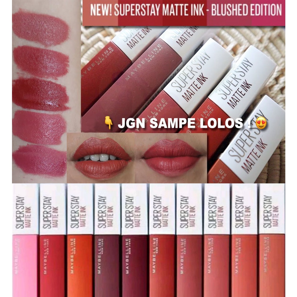 Lipcream  Maybeline Superstay Matteink Waterproof-5ml