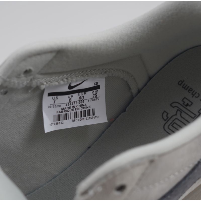 Nike Blazer Sb Low Raigning Champ 2.0 Grey Suede