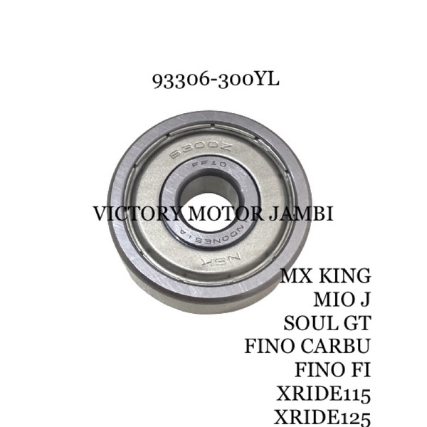 KLAHAR LAHER BEARING NSK 6300 Z 93306-300YL YAMAHA YGP