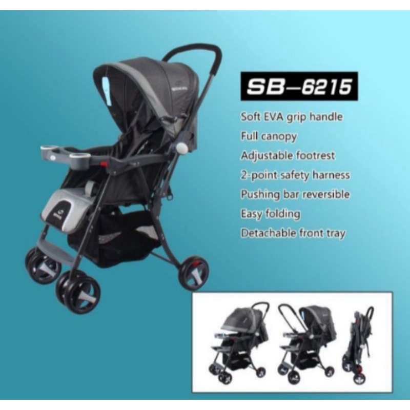 SPACE BABY Stroller SB 6215