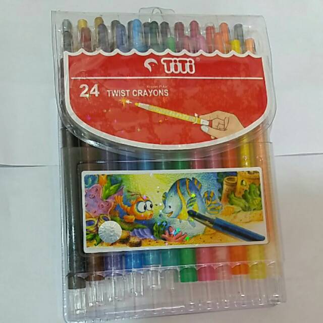 

CRAYON PUTAR TITI 24 warna
