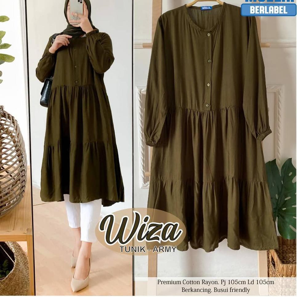 S21W ATASAN TUNIK WANITA // WIZA TUNIK 