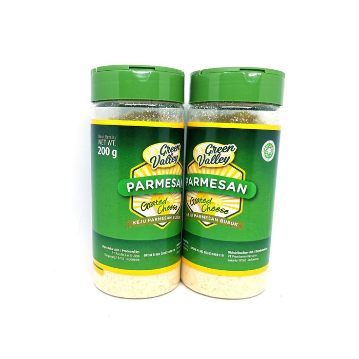 

Green Valley Parmesan Grated Cheese 200 gr