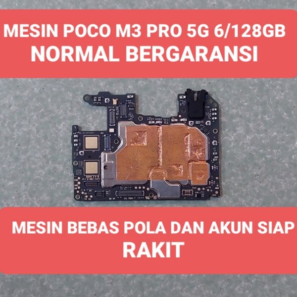 mesin poco m3 pro 5g 6-128gb normal mesin Xiaomi poco M3 pro 5g normal mesin poco M3 pro 5g normal m