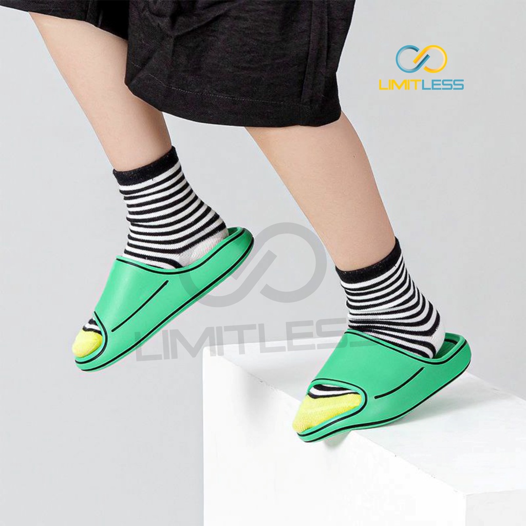 Sandal Anak Cartoon Selop Rumahan Sendal Selop Anak Laki Limitless Sandal Anak Perempuan Bahan Eva Phylon Super Ringan