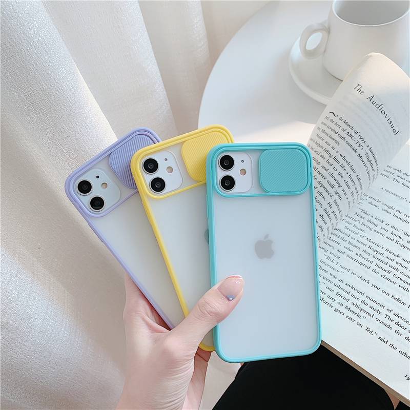 For iphone 6 7 8 Case Camera Lens Protection For iphone X XR XS Max 6S 7 8 Plus SE 2020 Matte Candy Color Fundas Matte TPU Case