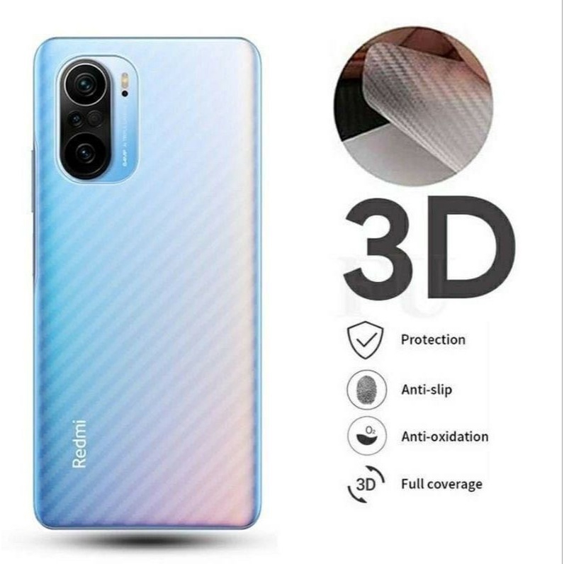 SKIN CARBON POCO F3, POCO X3 PRO, POCO F2 PRO