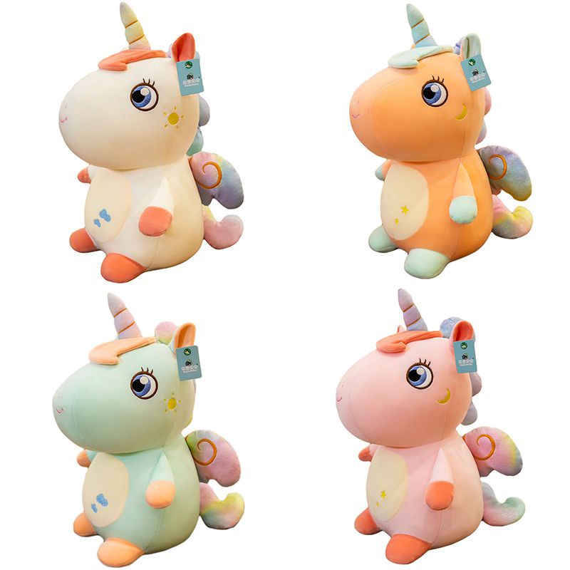 Embracable Kawaii Unicorn Besar Dengan Sayap Mainan Mewah Boneka Mainan Binatang Lembut