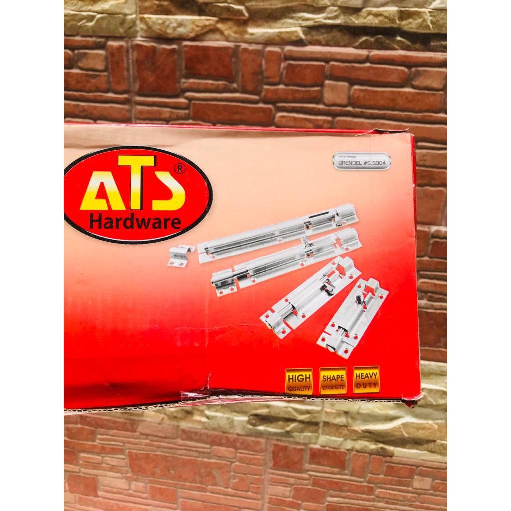 Gerendel Stainless ATS 6 in - Grendel SS 6in Slot Pintu 6&quot; Stenlis Selot Jendela Hasps #S.S304