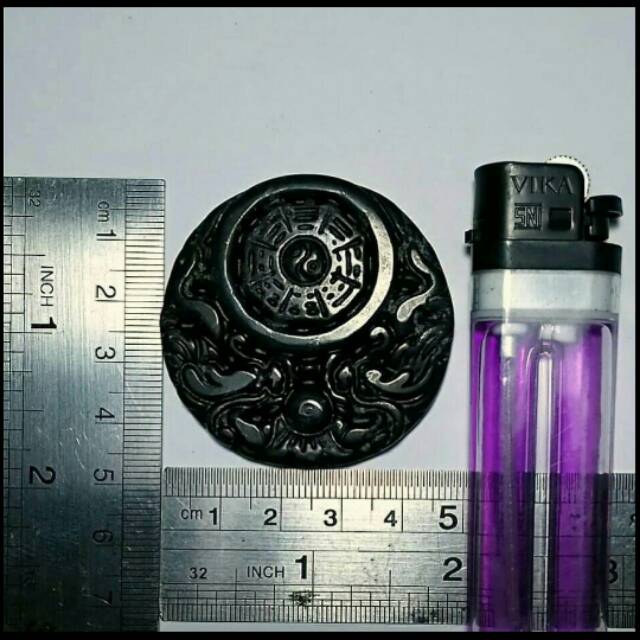 Giok hitam liontin/blackjade