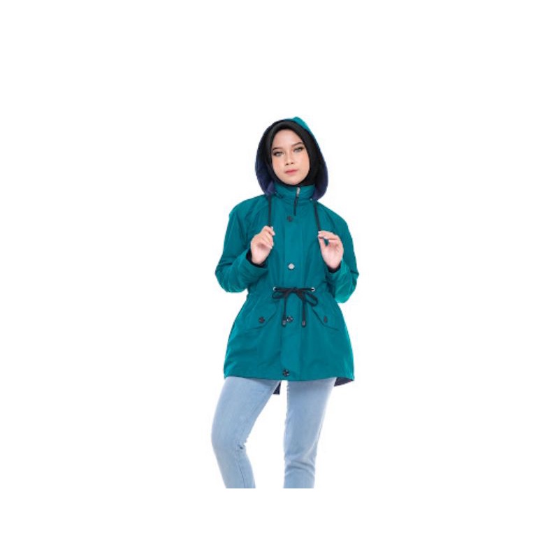 ANAPHA jacket parka wanita cewe cewek jaket motor jaket wanita jaket parka pendek