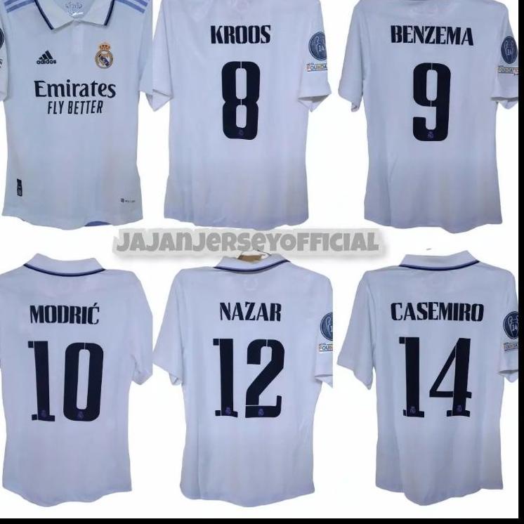 Telah Hadir.. Jersey club madrid home player issue new season 2022 2023