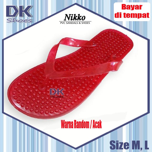 Walker / Nikko Sandal Jepit Kesehatan M-XL / Sandal Rematik / Sandal Kesehatan / Sandal Wudhu