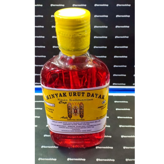 Minyak Urut Dayak asli Dayak Ngaju