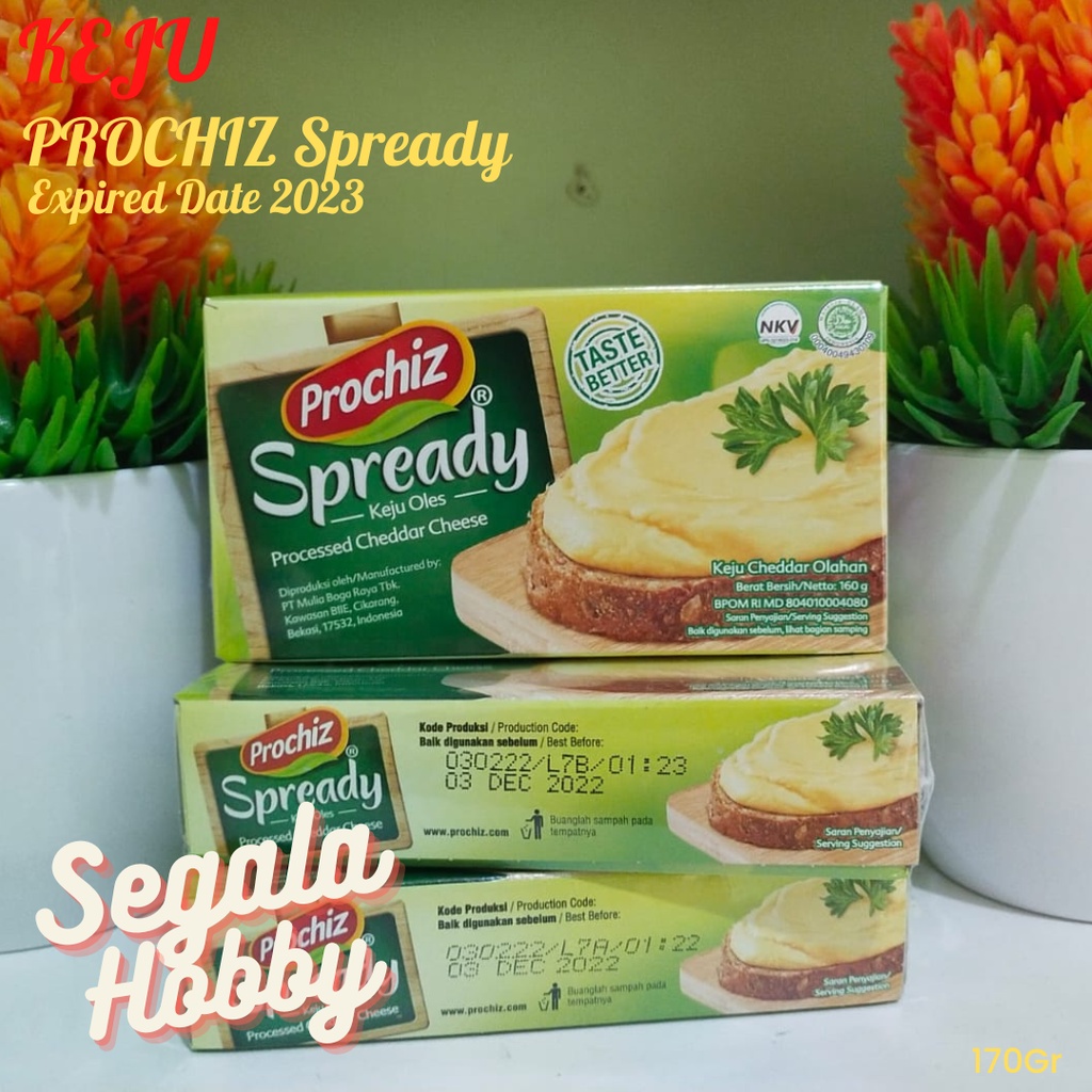 Jual KEJU PROCHIZ SPREADY 160GR (EXPIRED 2023) | Shopee Indonesia