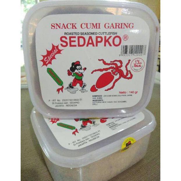 

Snack Cumi Garing - Abon Juhi Panggang Sedapko 140gr