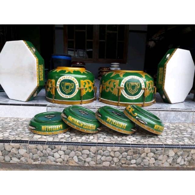 Hadroh fullset nurul musthofa/hadroh bas tangan/hadroh murah/hadroh jepara